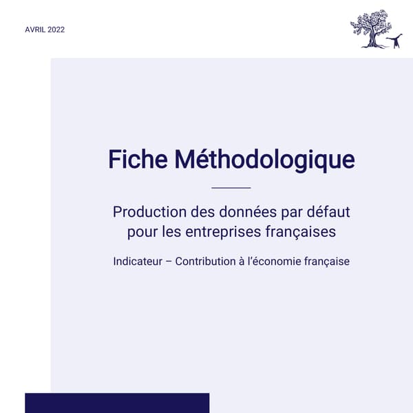 Production des données par défaut pour les entreprises françaises