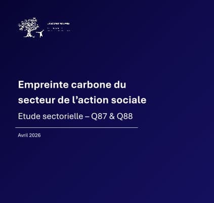 Analyse sectorielle - Empreinte carbone du commerce du secteur de l'action sociale (Q87 et Q88)