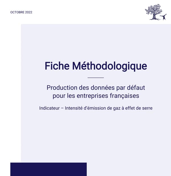 Intensité d’émission de gaz à effet de serre 